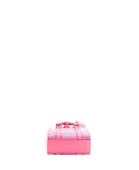 Pre-Owned Gucci Mini Convertible Open Tote Gg Embossed Perforated Leather