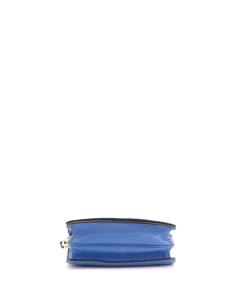 Pre-Owned Prada Small Dual Strap Flap Crossbody Bag Vitello Daino