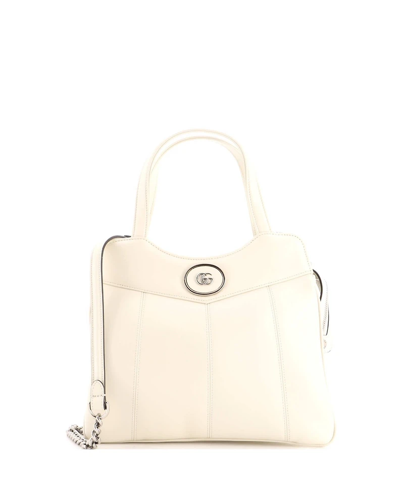 Pre-Owned Gucci Small Petite Gg Tote Quilted Leather