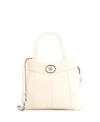 Pre-Owned Gucci Small Petite Gg Tote Quilted Leather