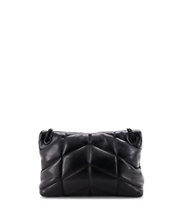 Pre-Owned Saint Laurent Small Loulou Puffer Shoulder Bag Quilted Leather