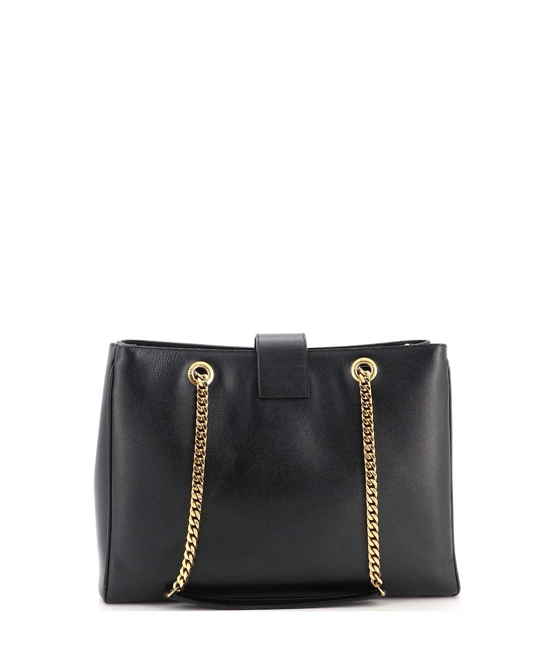 Pre-Owned Saint Laurent Large Classic Monogram Shopper Leather