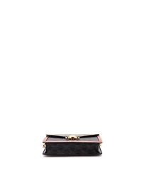Pre-Owned Celine Margo Triomphe Wallet on Chain Triomphe Coated Canvas