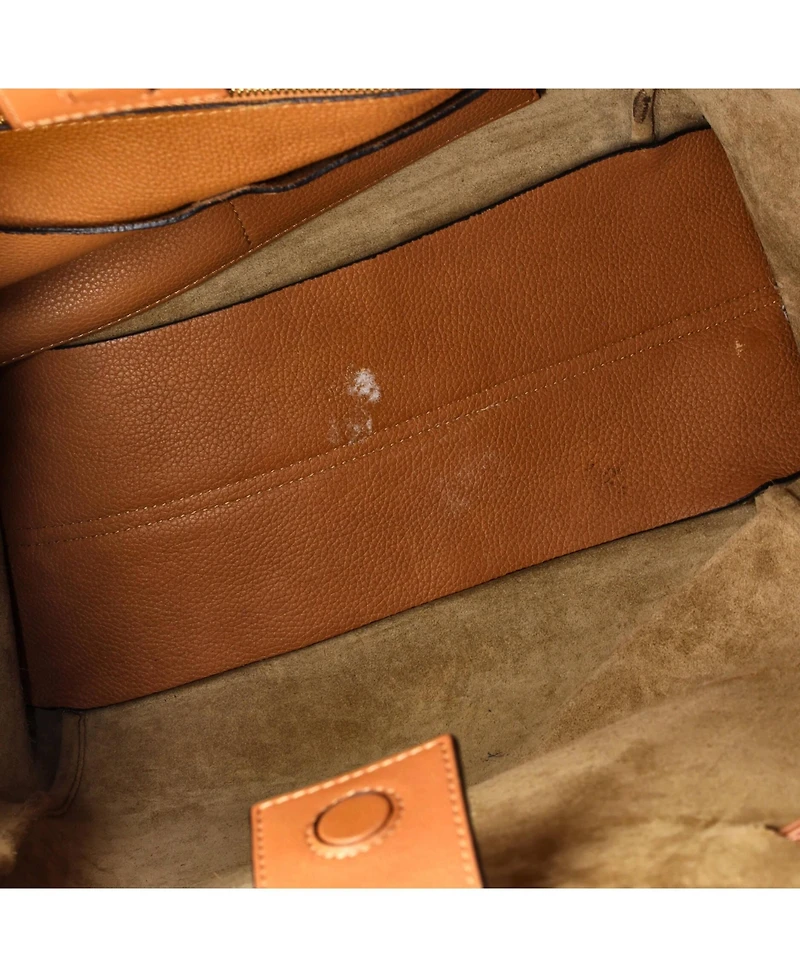 Pre-Owned Loewe Large Flamenco Knot Tote Leather