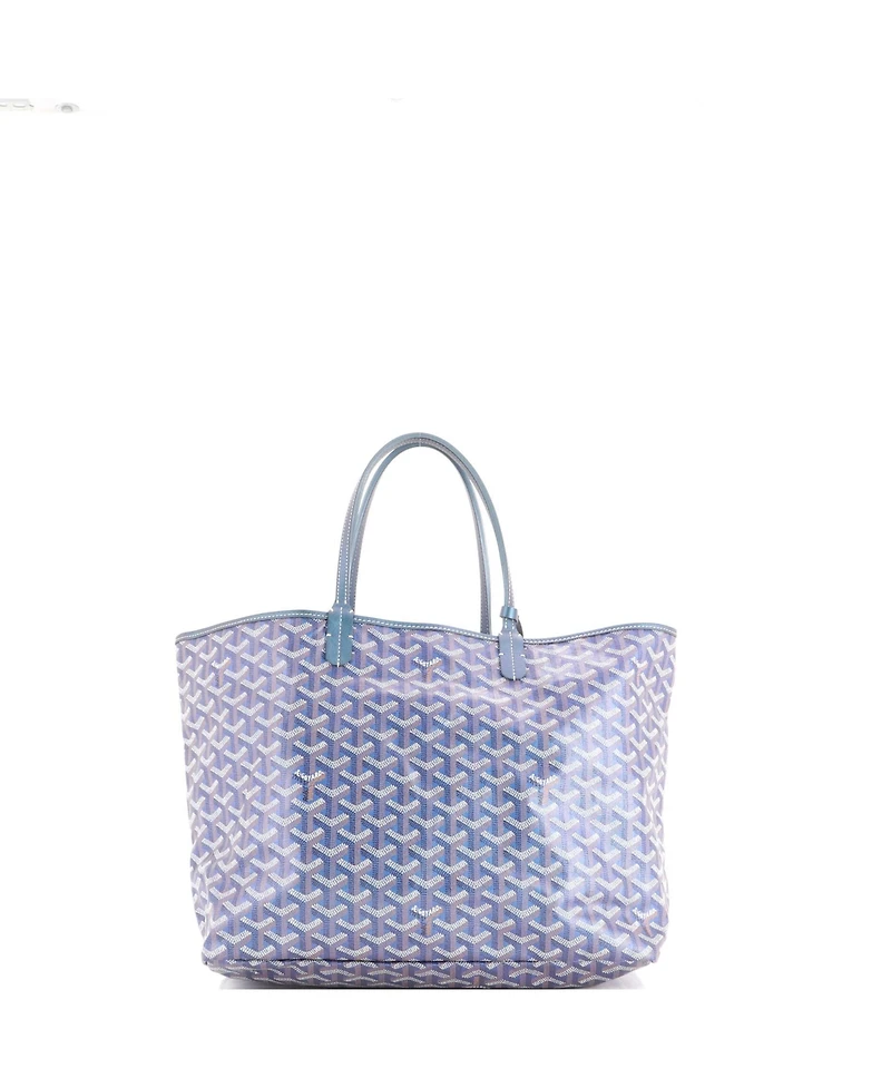 Pre-Owned Goyard Pm Saint Louis Tote Iridescent Coated Canvas