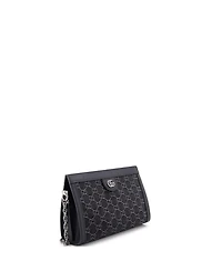 Pre-Owned Gucci Small Ophidia Chain Shoulder Bag Gg Denim