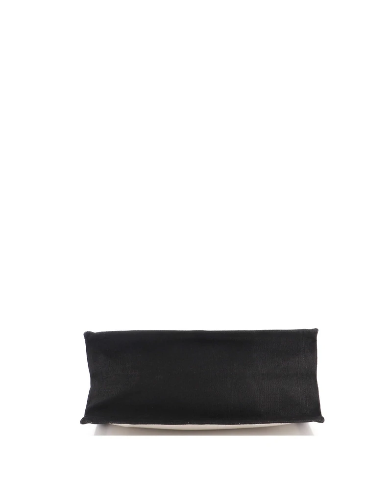 Pre-Owned Saint Laurent Tall Rive Gauche Shopper Tote Canvas