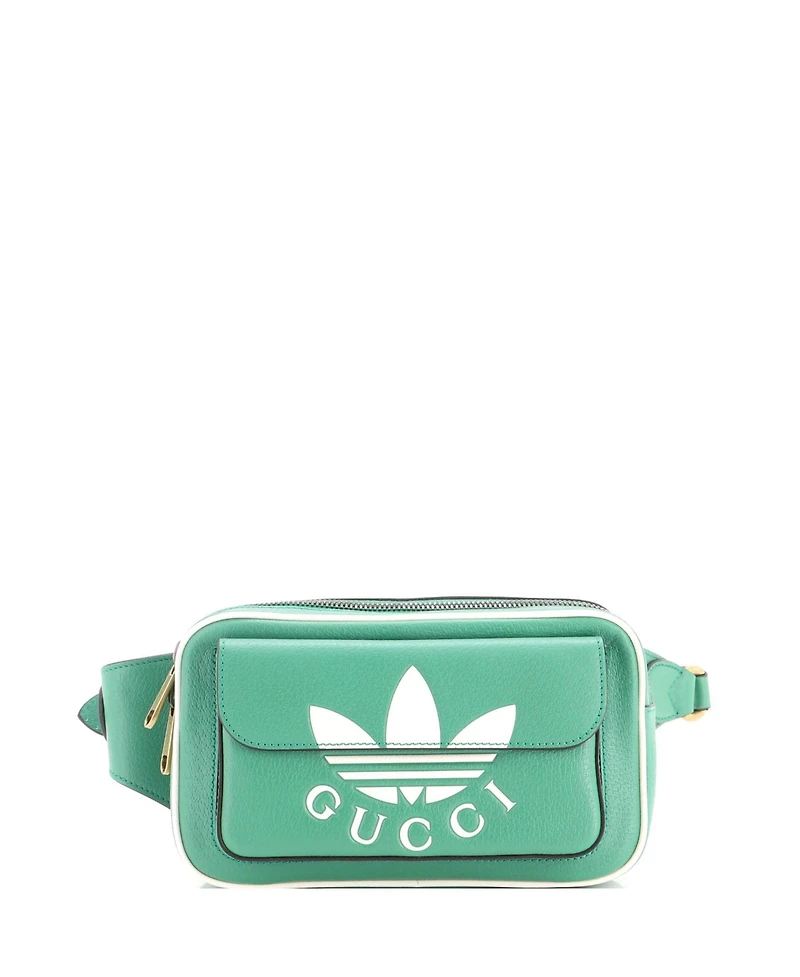 Pre-Owned Gucci x adidas Zip Belt Bag Leather