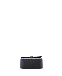 Pre-Owned Saint Laurent Medium Vicky Crossbody Bag Vertical Quilted Grainy Leather