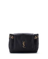 Pre-Owned Saint Laurent Mini Nolita Satchel Quilted Leather