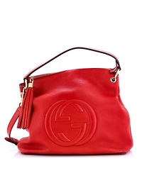 Pre-Owned Gucci Large Soho Convertible Hobo Leather