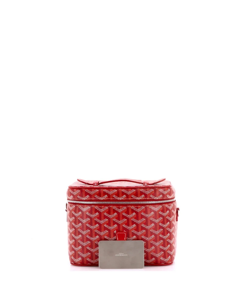 Pre-Owned Goyard Muse Vanity Case Coated Canvas