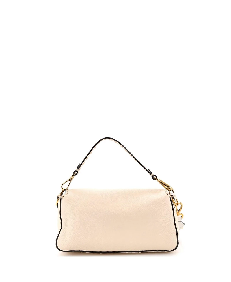 Pre-Owned Fendi Medium Selleria Baguette Nm Bag Leather