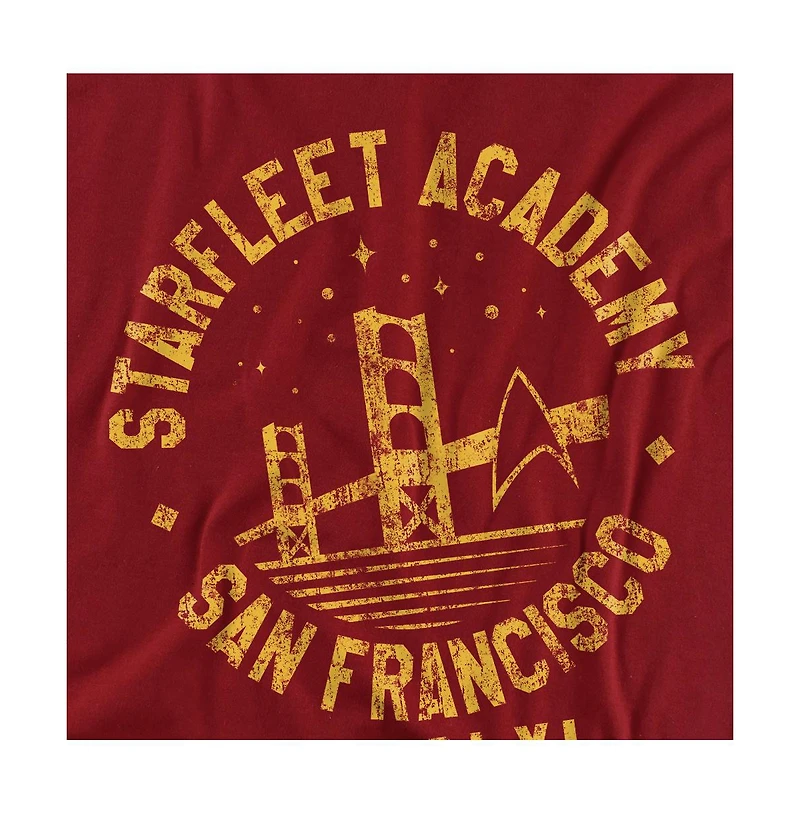 Star Trek Men's Collegiate Bridge T-Shirt