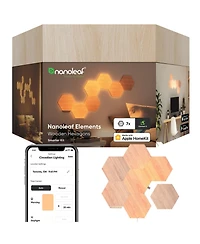 Nanoleaf Elements Smarter Kit Birchwood Hexagons