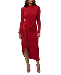 Jluxlabel Women's Last Light Slinky Midi Dress