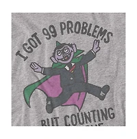 Sesame Street Men's Big and Tall Problems T-Shirt