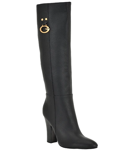 Guess Women's Tyne Block Heel Tall Boots