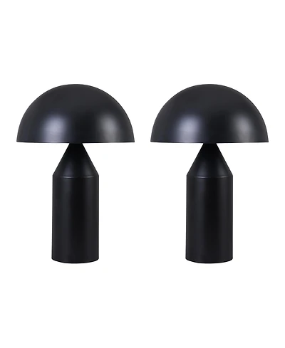 Brightech Venus Dome Led Table Lamps, Modern, Set of 2