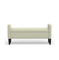 Glenwillow Home Storage Bench with Nailhead Trim