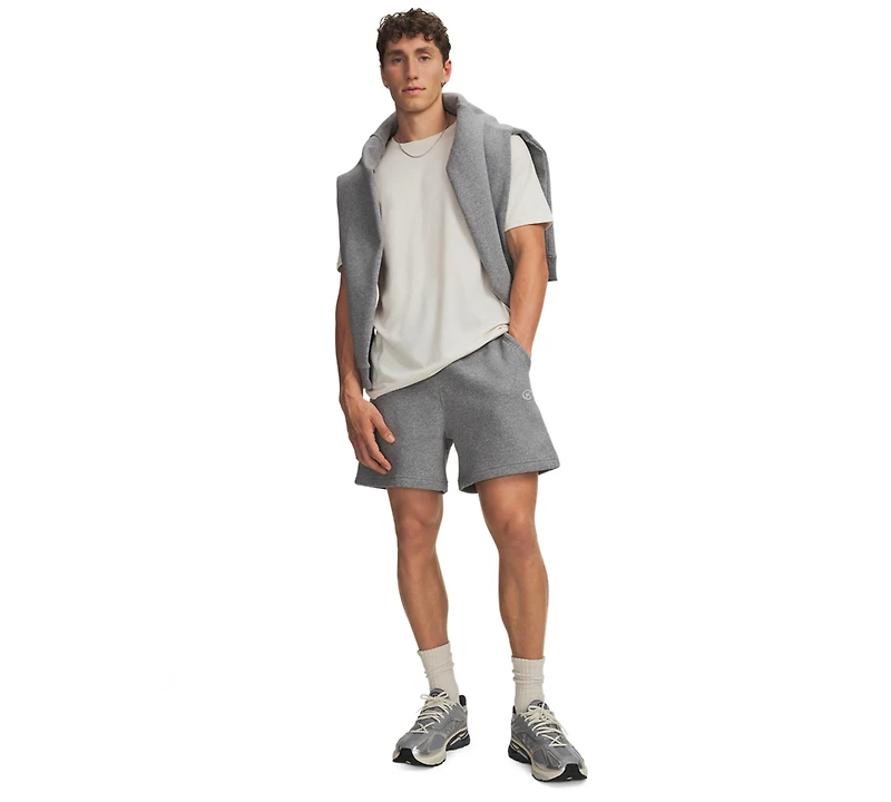 Under Armour Men's Rival Fleece Shorts, 6" Inseam