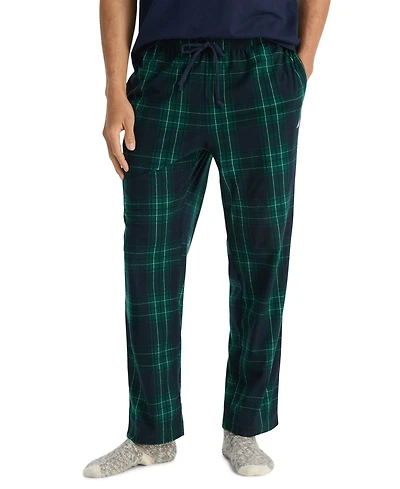 Nautica Men's Fleece Plaid Classic-Fit Pajama Pants