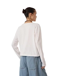 Hush Women's Mikaela Long-Sleeve Crew Neck Cardigan