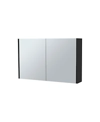 Fm Furniture McNary medicine cabinet with included mirrors and 2 doors