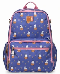 JuJuBe Girls' Miffy Be Light in Flower Diaper Backpack