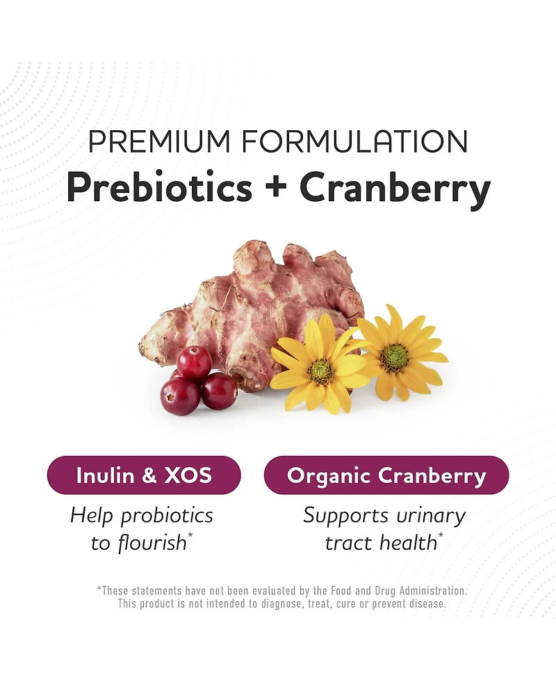 Mav Nutrition Vaginal Probiotics with Prebiotics and Cranberry Extract, 50 Billion Cfu, 30 Capsules