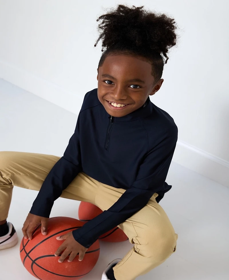 Courtside Kids Boys' 2-16 Half Zip Pullover