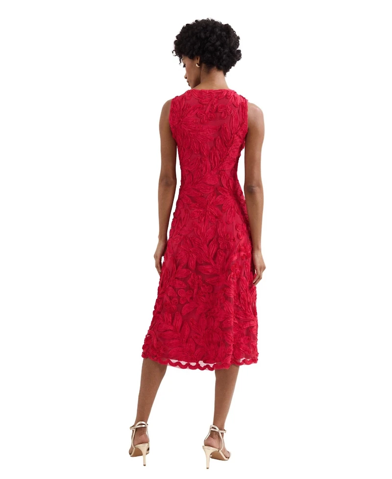 Phase Eight Women's Paloma Floral Embroidered Fit & Flare Dress