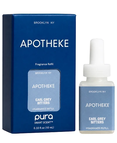 Apotheke Pura Earl Grey Bitters Smart Fragrance Diffuser Refill, 0.33 oz.
