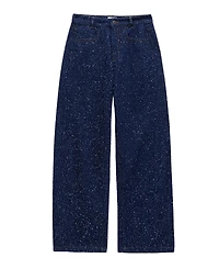 Hush Women's Saskia Textured Straight-Leg Jeans