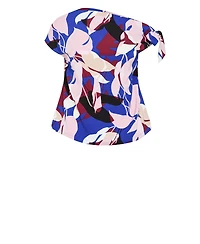 City Chic Plus Off-Shoulder Short-Sleeve Top