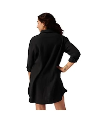 Backcountry Women's Cotton Gauze Long-Sleeve Button-Up Shirt