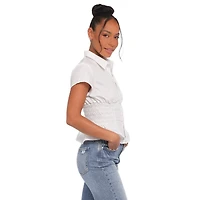 Petal and Pup Women's Ione Peplum Shirt