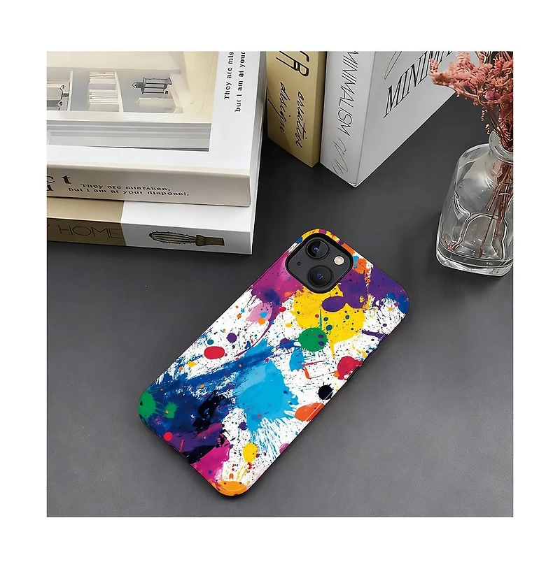 Lisen 2-Layer Protective Phone Case for Apple iPhone 14 Plus