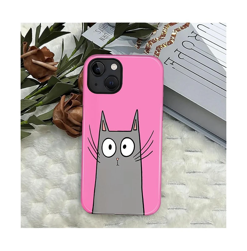 Lisen 2-Layer Anti-Slip Phone Case Compatible with Apple iPhone 14