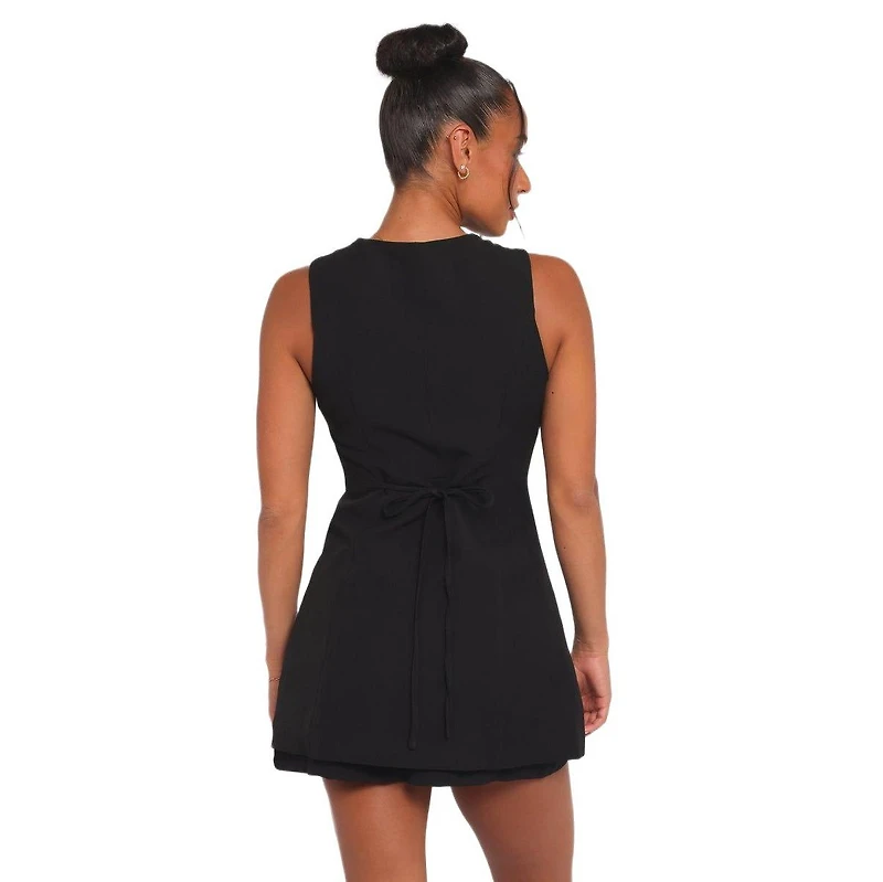 Petal and Pup Women's Amanda Sleeveless Button-Down Vest Top