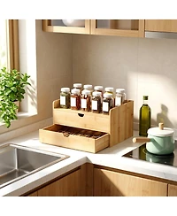 Danrong Desk Organizer With Drawers Multi Purpose Desktop Storage