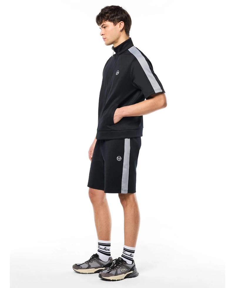 Sergio Tacchini Men's Viscotti Short Sleeve Track Jacket
