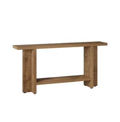 Slickblue 59" Farmhouse Console Table for Sofa or Hallway
