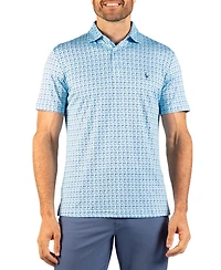 TailorByrd Men's Bottoms Up Performance Polo