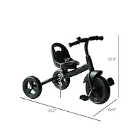 Sevorley Kids 3-Wheel Tricycle with Adjustable Seat and Safety Belt, Ages 2-5