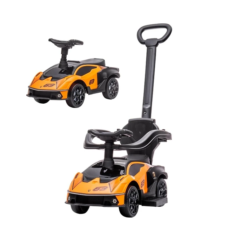 Sevorley 2-in-1 Toddler Ride-On Car with Horn and Storage, Ages 18-36 months