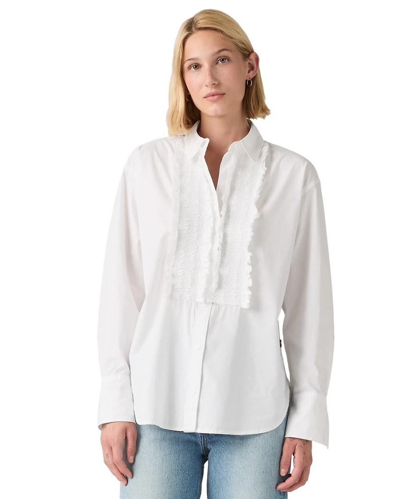 Levi's Premium Women's Harlie Tuxedo Boyfriend Shirt