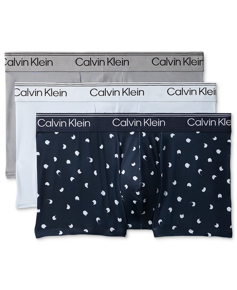 Calvin Klein Men's 3-Pack Low Rise Trunk