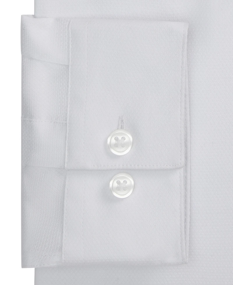 Kenneth Cole Reaction Men's Technicole Slim-Fit Spread-Collar Dress Shirt