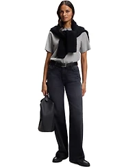 Boss by Hugo Women's Relaxed-Fit Crewneck Short-Sleeve T-Shirt